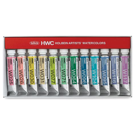 holbein watercolor paint sets|More.